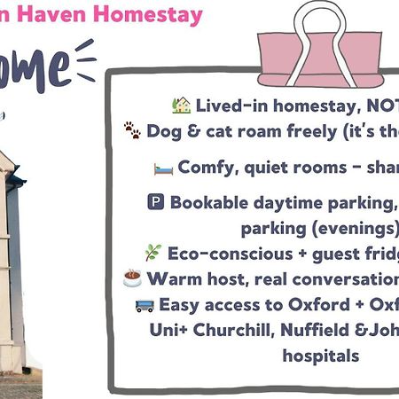 Headington Haven Homestay Oxford Extérieur photo