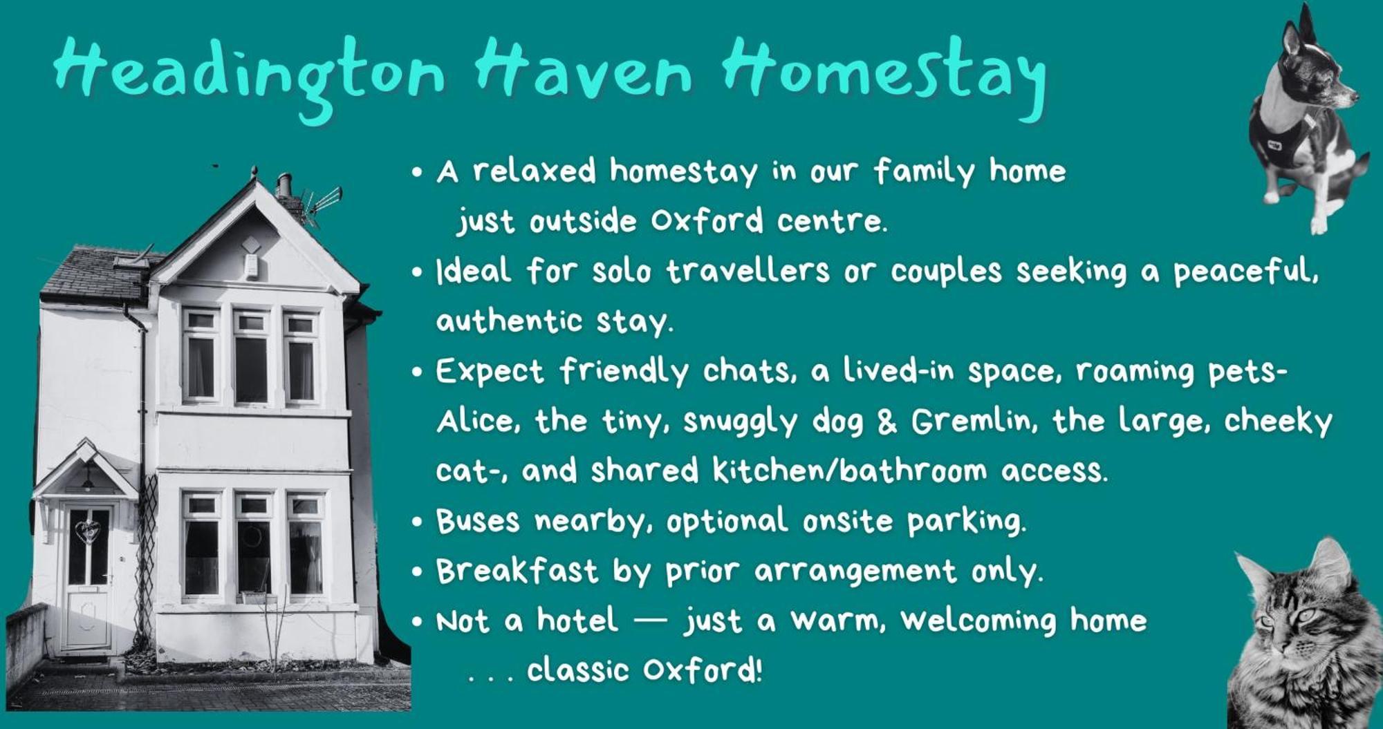 Headington Haven Homestay Oxford Extérieur photo